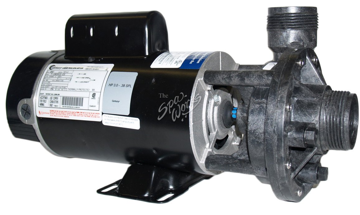 AQUA FLO PUMP, 2 HP, 230V, 2 SPEED, 48 FRAME The Spa Works