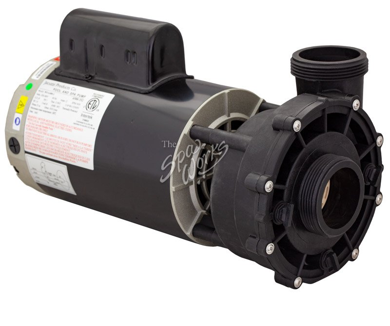 JACUZZI SPA PUMP, 2.5 HP, 240 VOLT, 1 SPEED, 56 FRAME COMPLETE WITH BRACKET The Spa Works