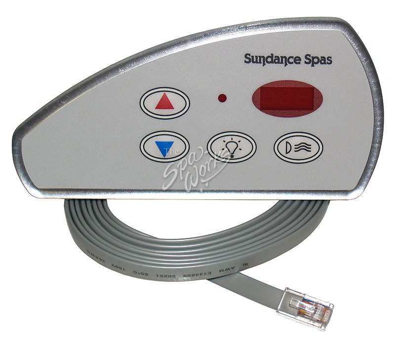 SUNDANCE SPA 2000+ LX10 PORTOFINO CONTROL PANEL 1 PUMP The Spa Works