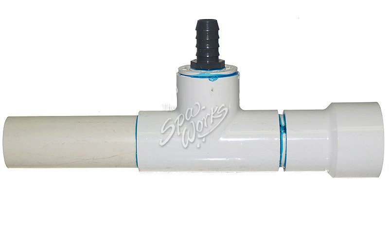 JACUZZI SPA VENTURI TEE FOR IX JET, J400 SERIES, 2006+ The Spa Works