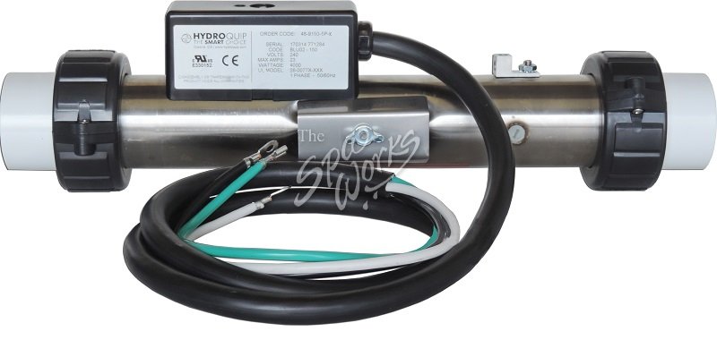 HYDRO QUIP FLO THRU HEATER FOR ARCTIC SPAS 4 0kW The Spa Works