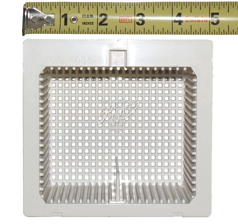 SQUARE SKIMMER BASKET The Spa Works