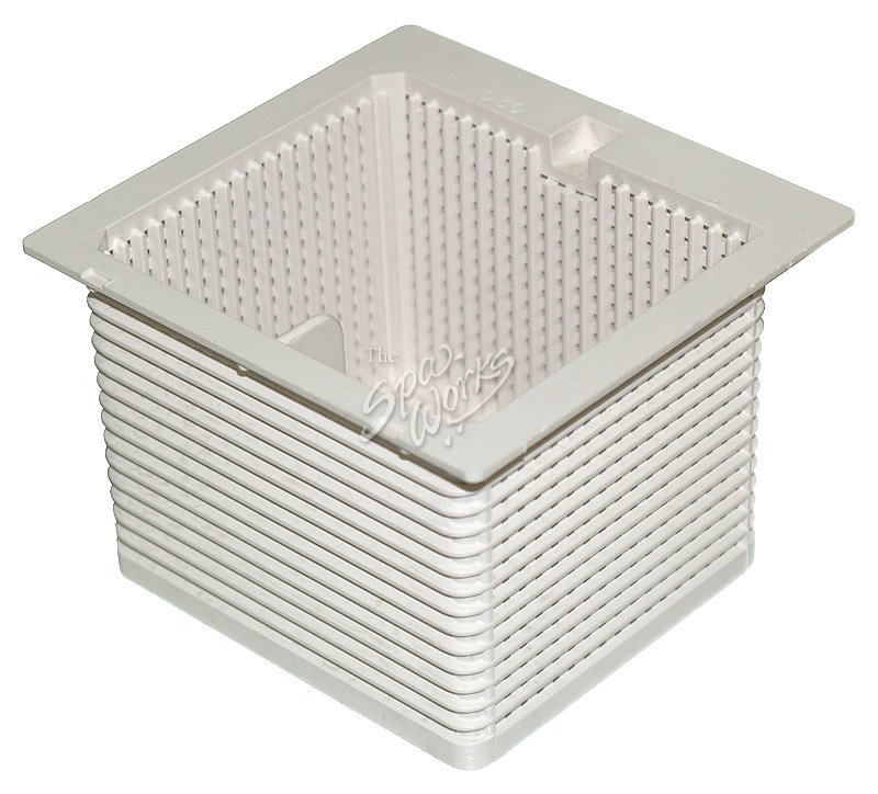 SQUARE SKIMMER BASKET The Spa Works