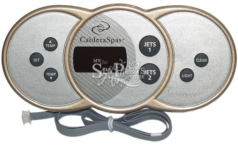 CALDERA SPA TOPSIDE CONTROL PANEL 2002 2005 UTOPIA PARADISE SERIES 
