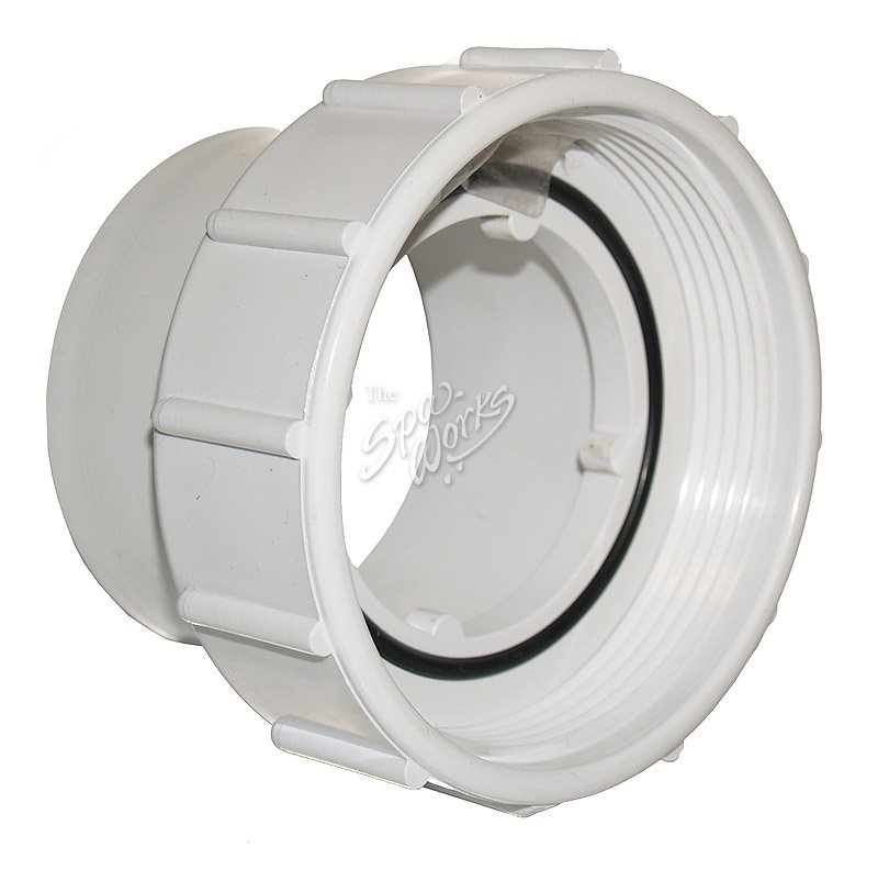 WATERWAY 2 1/2 INCH PUMP UNION WITH 2 1/2 INCH SLIP TAILPIECE The Spa Works