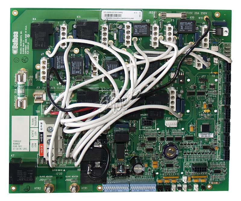 CAL SPAS CIRCUIT BOARD SERIES 9800P3 The Spa Works