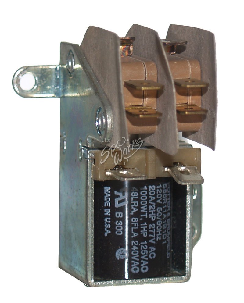 Dpdt 20 Amp 120 Volt Relay The Spa Works