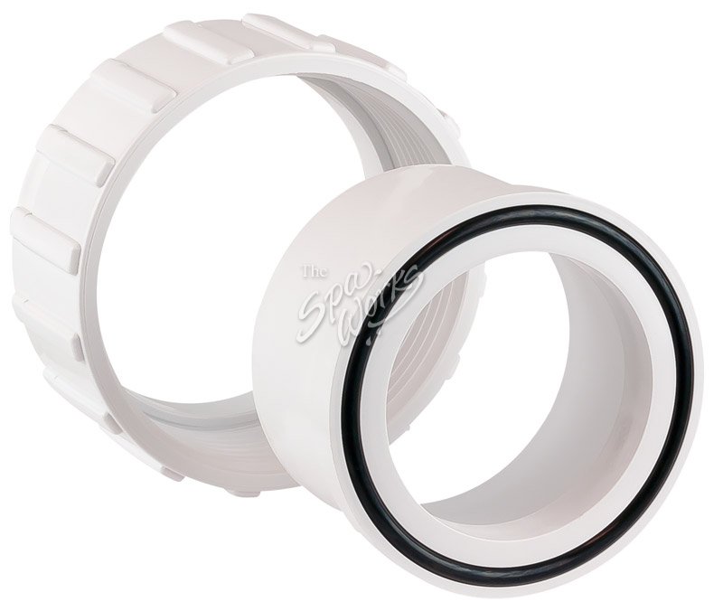 American Spa Parts Jacuzzi® J Pump Union Set (2 Pack) – 1.5" Or 2" Fitting For Hot Tub Spa, Includes How-To Video