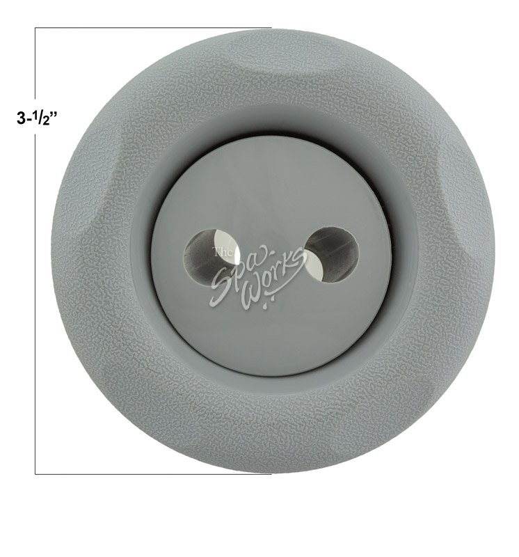 CYCLONE LUXURY JET, PULSE NOZZLE, EMERALD FINISH, DARK GRAY The Spa Works