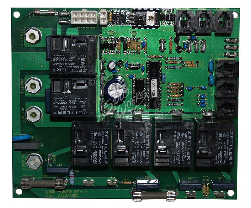 VITA SPA L200/L100 CIRCUIT BOARD, SPA-LINC READY 8 PIN ... spa control wiring diagram 